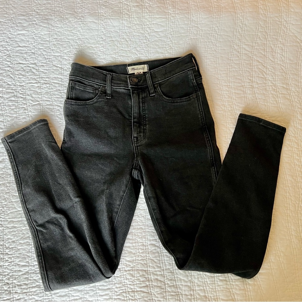 Madewell high rise skinny jeans